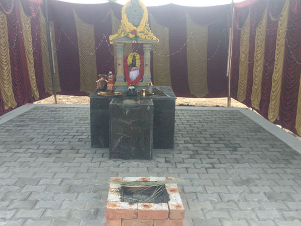 Landscape Area Small Temple